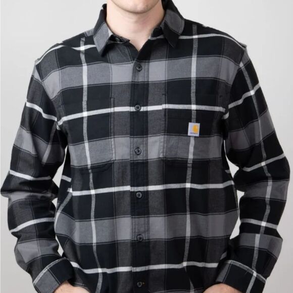 Carhartt Rugged Flex Midweight Flannel L/S Shirt - Picture 2 of 7
